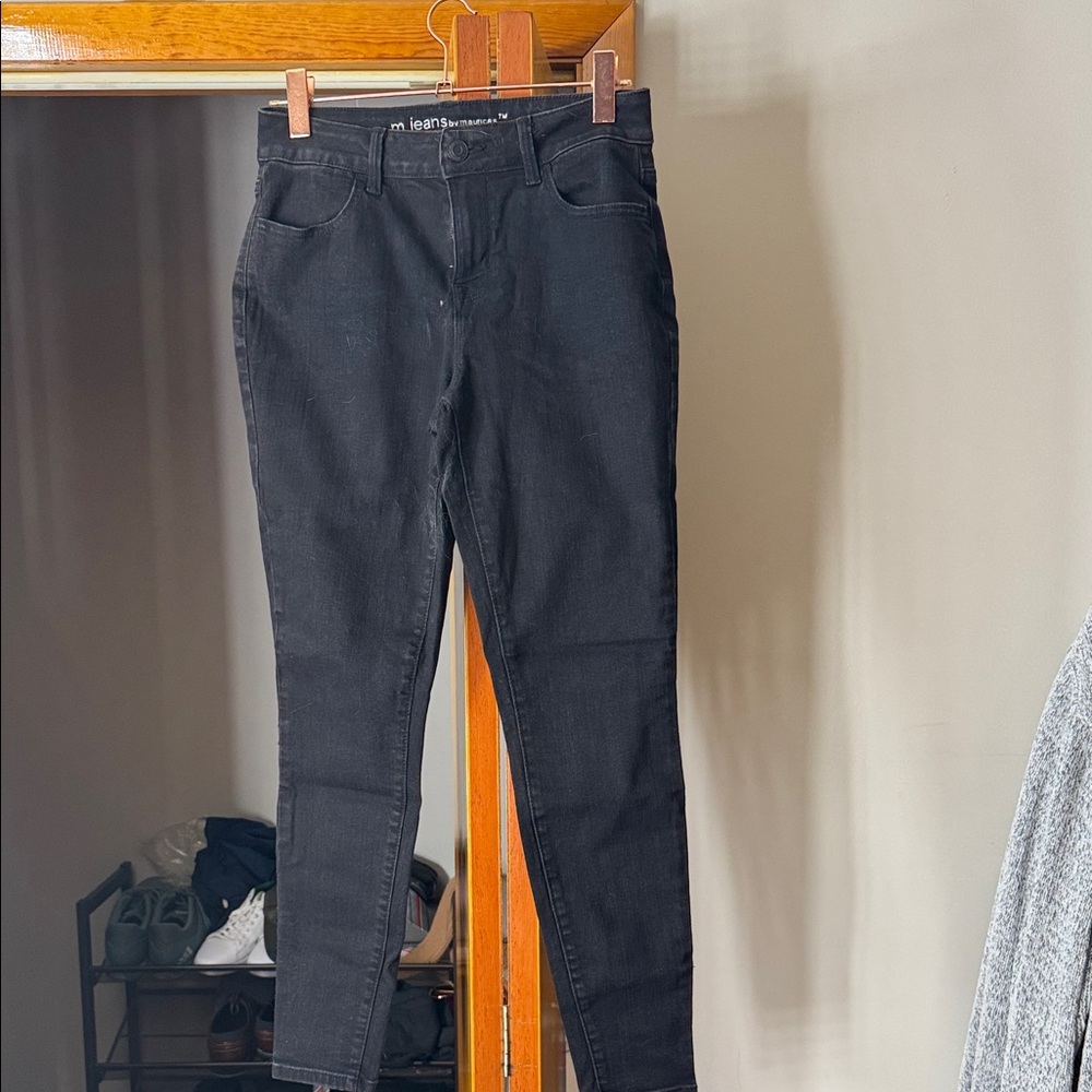 Maurices Classic Black Denim Pants